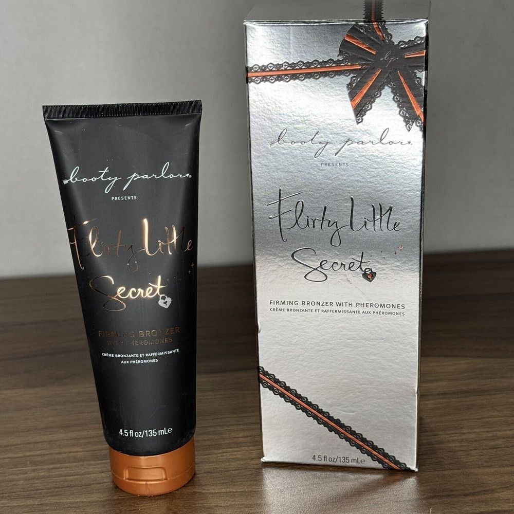 Booty Parlor Flirty Little Secret Firming‎ Bronzer With Pheromones 4.5oz New